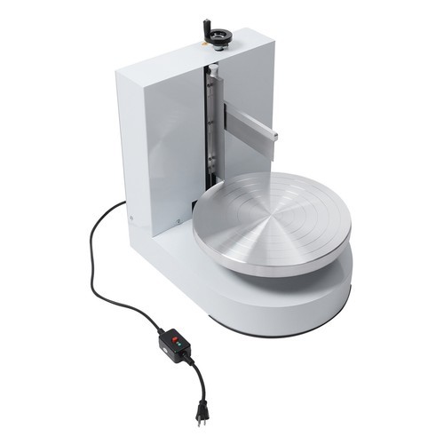 Cake Cream Smooth Coating Spreading Machine Tabletop Cake Decorating Machine gallery
