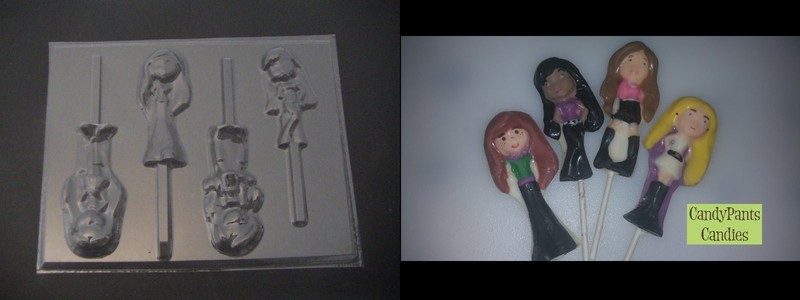 AMERICAN GIRL DOLL BRATZ Chocolate Soap Candy Gummy Mold