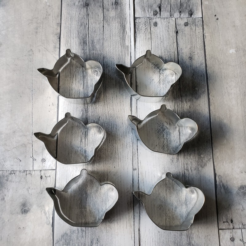 NWT – Teapot Cookie Cutter Tea Birthday Party Victorian British Sandwiches Metal