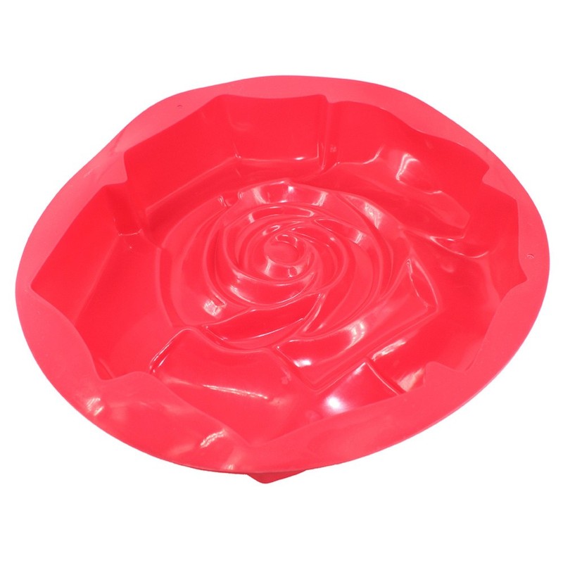 Rose Shape Cake Mold Creative Silicone Mould Practical Baking Mold Mold gallery