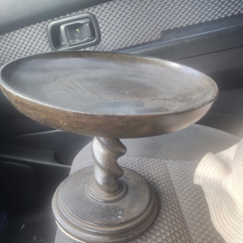 Southern Living At Home Barley Twist Pedestal Cake Stand 8″