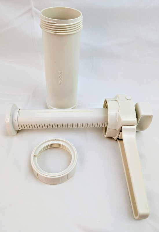 Vtg Hutzler Spritz Cookie Press & Food Decorator 1983 West Germany Box NIB gallery