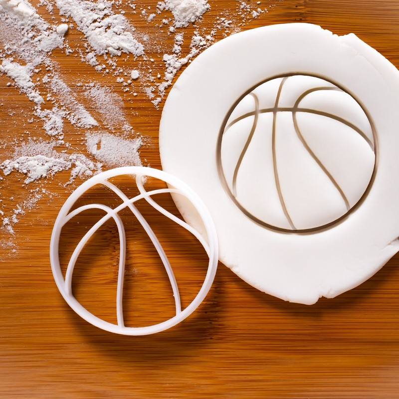 Set of 3 Basketball, Sports Shoe, Jersey Cookie Cutters - team slam dunk game gallery