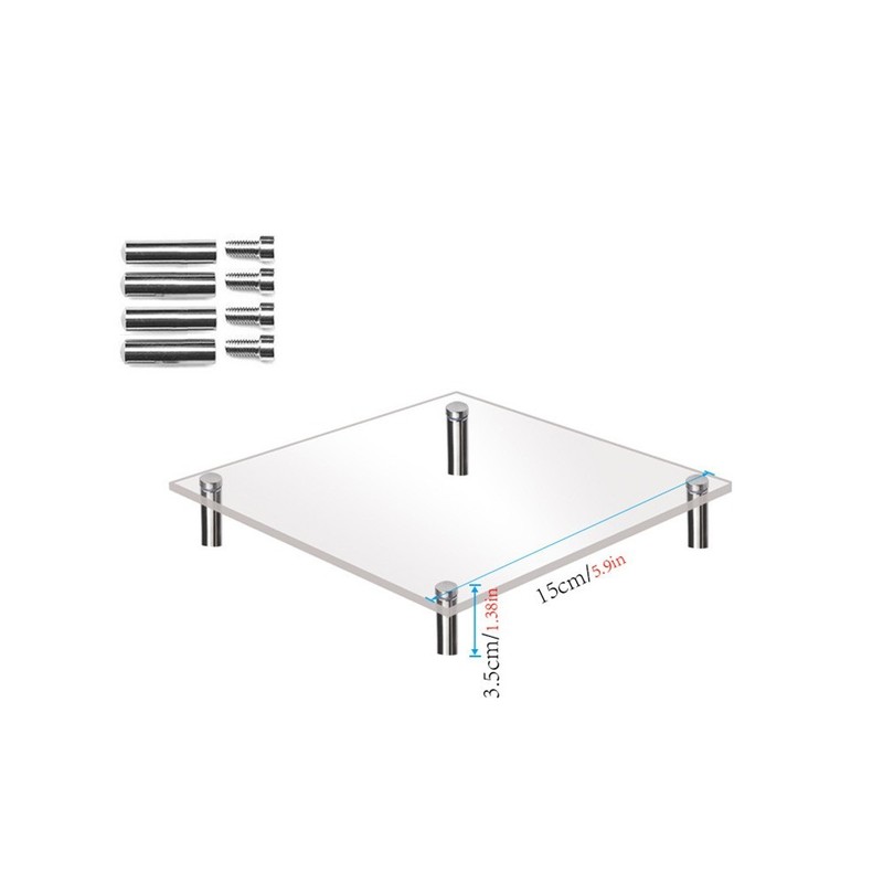 Cake Stand Dessert Display Three-dimensional 15cm/20cm/25.4cm/30cm Acrylic gallery