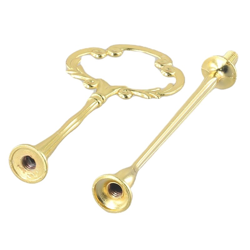 Cake Plate Stand Cake Pan Holder 1pcs 2 Or 3 Layers European Style Gold gallery