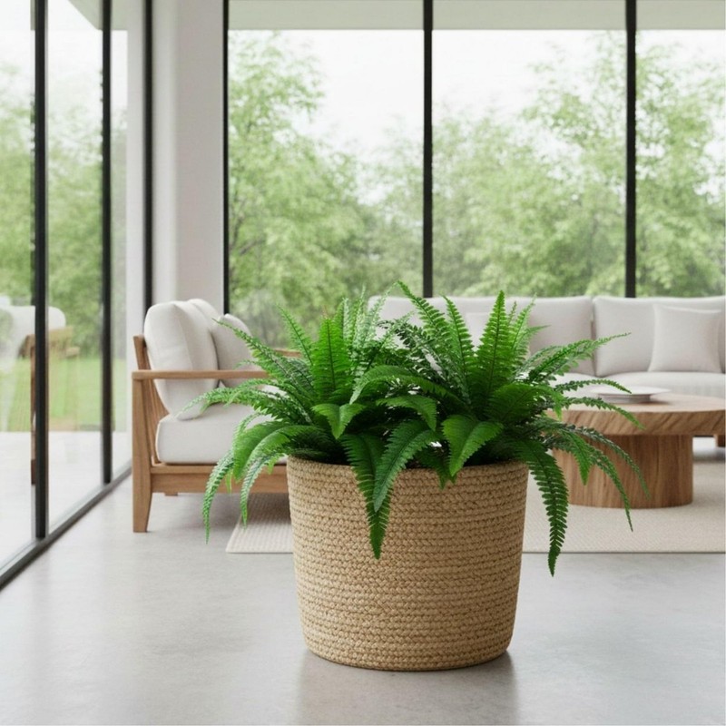 Nearly Natural 32In Boston Fern Set Of 2 - Fern Plants Flexible gallery