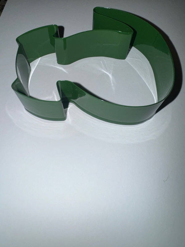 Threshold Dog Puppy Shape Cookie Cutter Green NWOT gallery
