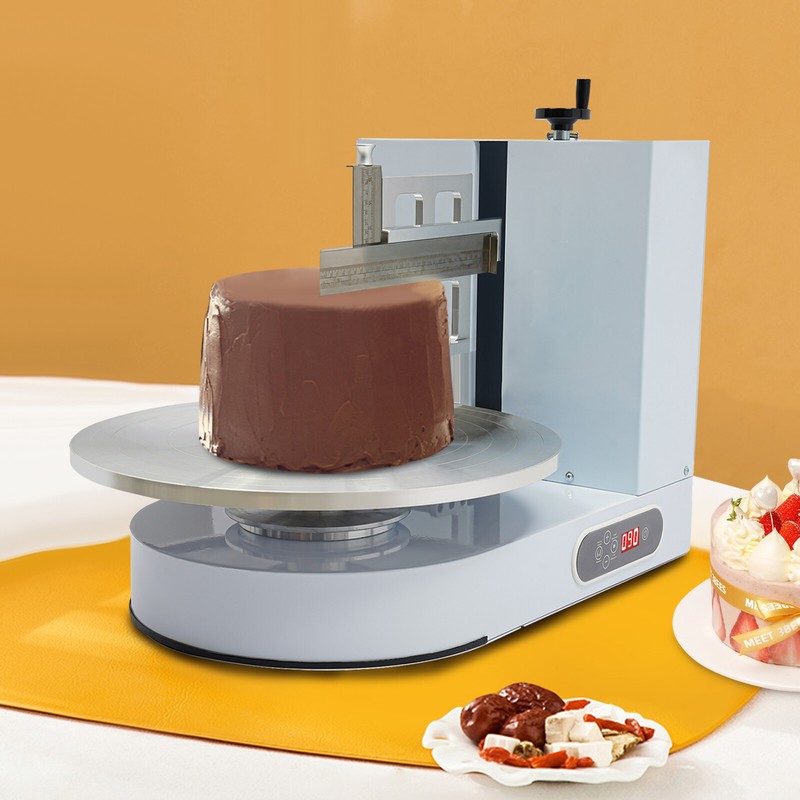 4-16 In Electric Cake Decorating Coating Machine 200W Buttercream Smoother gallery