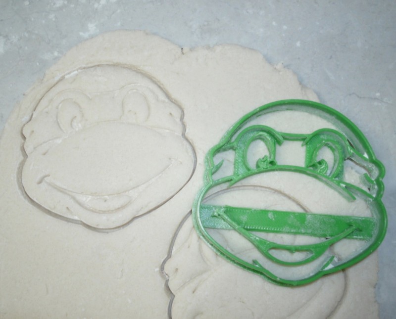 3 TEENAGE MUTANT NINJA TURTLES TMNT KIDS CARTOON COOKIE CUTTER 1987 1988