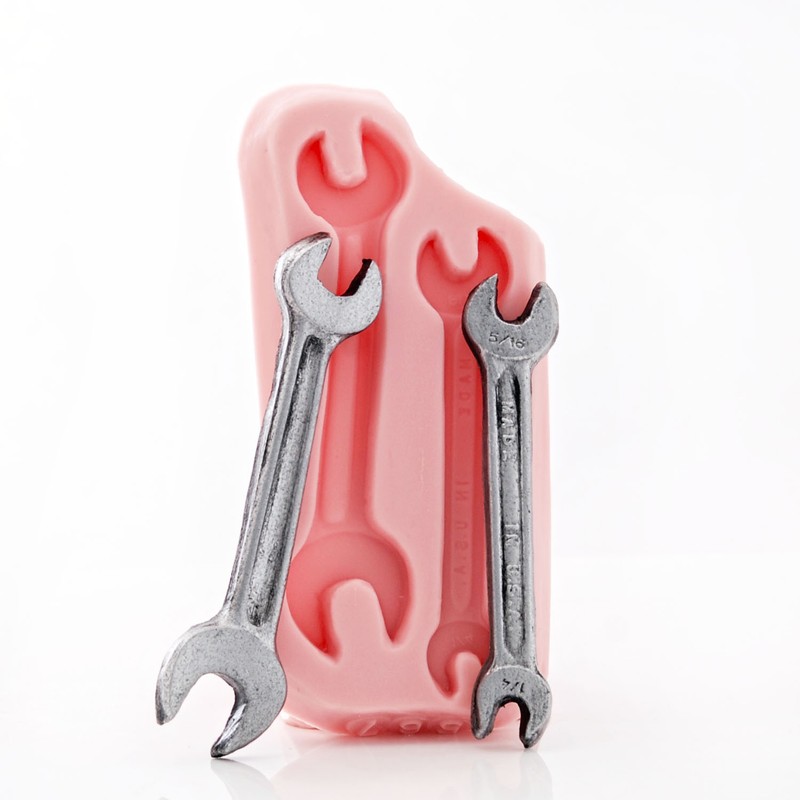 Wrench Tool Silicone Mold Flexible Food Safe Mold Fondant Resin Jewelry (567) gallery