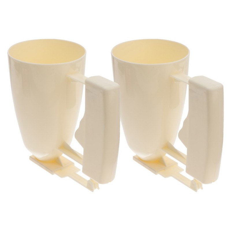 2 Pcs Batter Dispenser Bottle Cake Maker Accessories Baking Supply