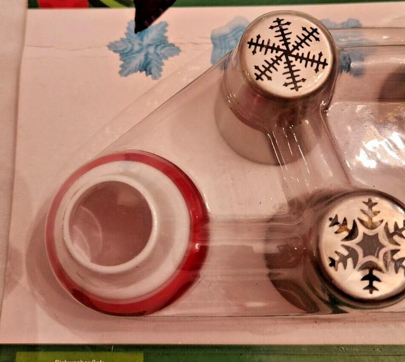 Snowflake Icing Tips and Coupler 4 pc. set. Brother & Sister 2020 gallery