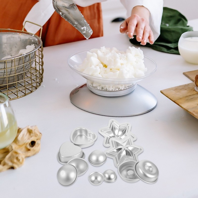 12pcs Aluminum Hemisphere Cake Mold Baking Pan for Craft Soap Making gallery