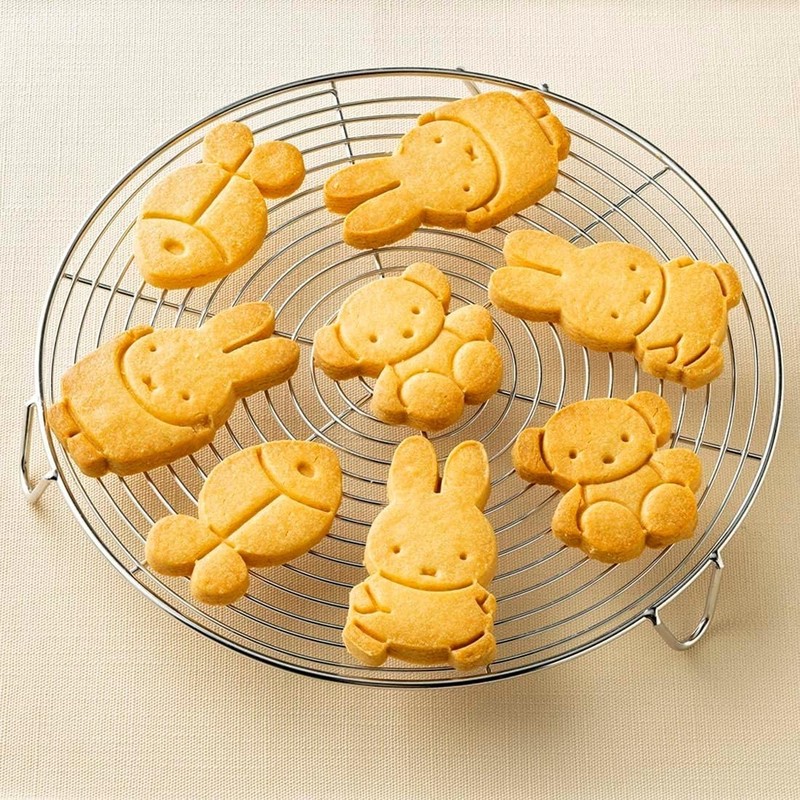 Miffy Cookie Cutter, Pressing Mold, Set of 4, Very Popular New from Japan gallery