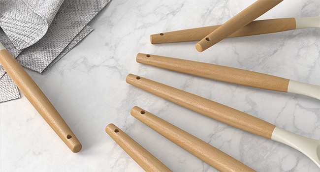 Silicone Cooking Utensils Set - 446°F Heat Resistant Silicone gallery