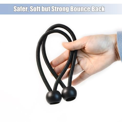 20 PCS Heavy Duty Trampoline Bungee Cords 6.3 in 20 PCS Bungee Cords With Ball gallery