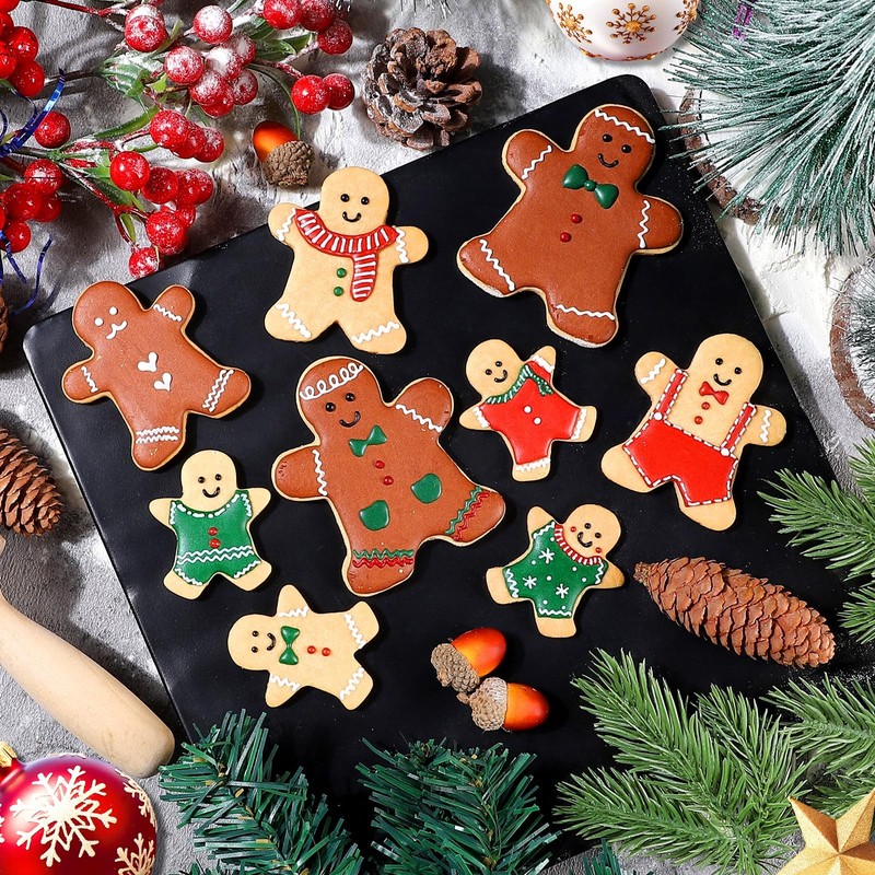 Moldes para galletas navideñas para hornear en casa durante las fiestas invierno gallery