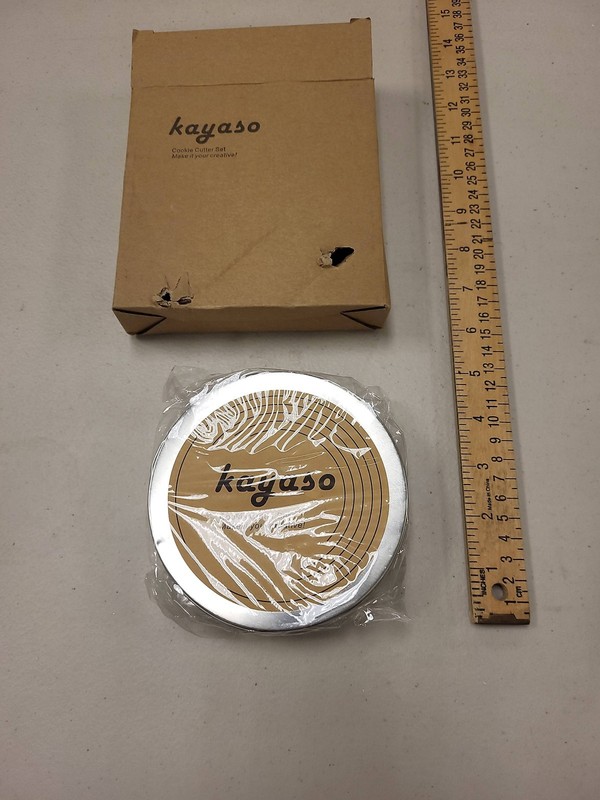 Kayaso 12 Piece Round Cookie Cutter Set 304 Stainless Steel Graduated Circles