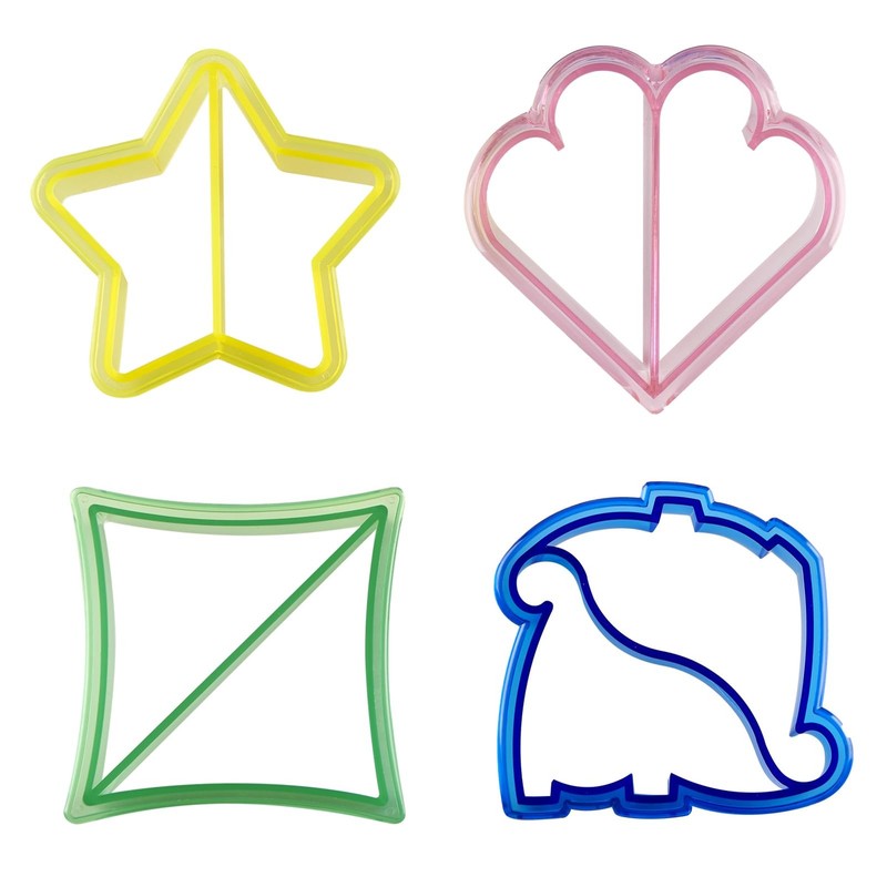 Sandwich Cutters for Kids Lunch Box, Fun and Creative Lunch Accessories for K…
