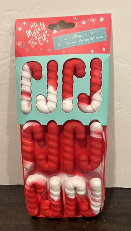 Silicone Candy Cane Chocolate Candy Mold Christmas Me Myself And Elf