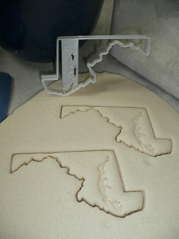 MARYLAND STATE OLD LINE COOKIE CUTTER MADE IN USA PR4693 gallery
