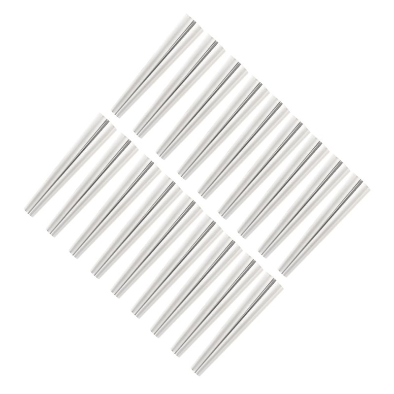 Stainless Steel Cannoli Forms 3.74 Inch Metal Tube Baking Pipes 18 PCS