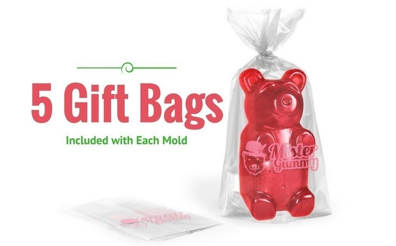 DIY Giant Gummy Bear Mold by | PREMIUM Quality Silicone + 2 RECIPES and 5 GIF... gallery