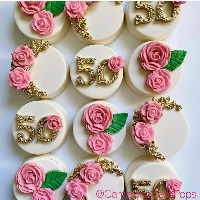 MINI FILIGREE NUMBERS Silicone Mold Cupcakes, Cookies, Oreos gallery