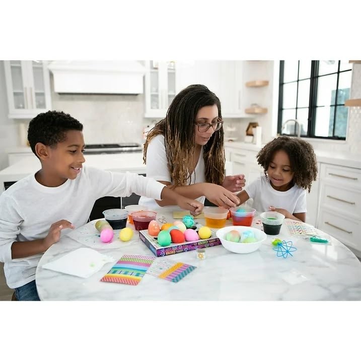 Easter Egg Decorating Kit - 3 Color Cups, Fun DIY Craft for Kids & Family gallery