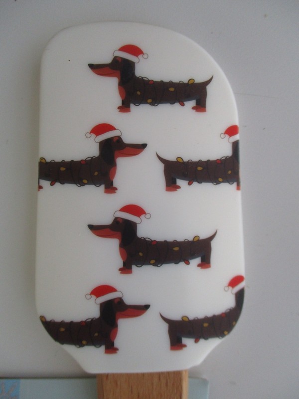 Baking Set Dachshund Christmas Holiday Spatula Cookie Cutters Bakeshop (6count) gallery