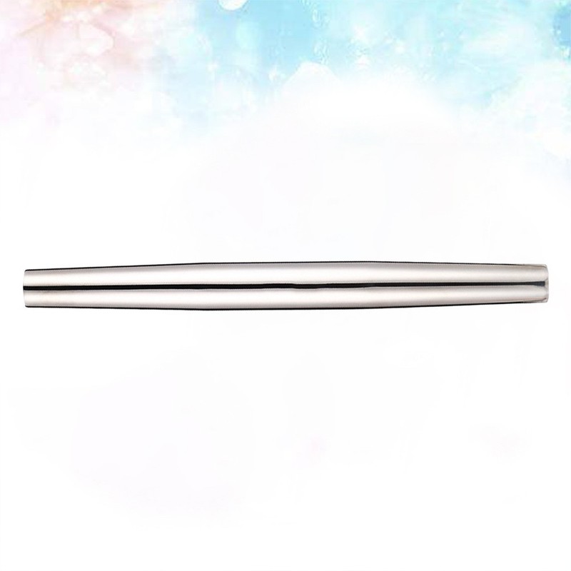 304 Stainless Steel Pointed Roller Baking Rolling Pin Household Nonstick gallery