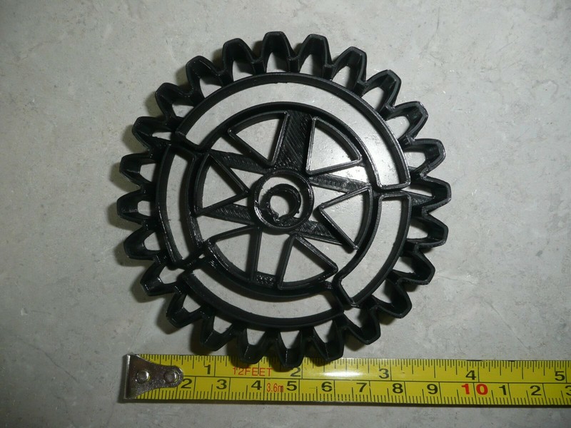 MONSTER TRUCK TIRE DETAILED HEAVY DUTY COMPETITION COOKIE CUTTER USA PR3552 gallery