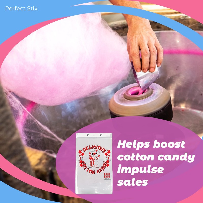 Cotton Candy Bags - Pack of 300ct gallery