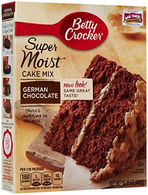 Super Moist German Chocolate Cake Mix 15.25 Ounce (Pack of 1) German-Chocolate gallery