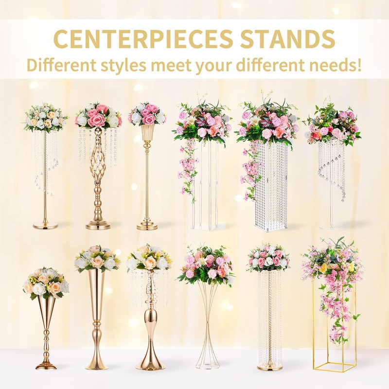 NUPTIO 6 Pcs 9.5" Fake Flower Balls for Wedding Centerpieces Decor gallery