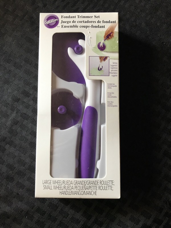 Wilton Fondant Trimmer Set Large & Small Nylon Cutting Wheels(New) Ships NOW!
