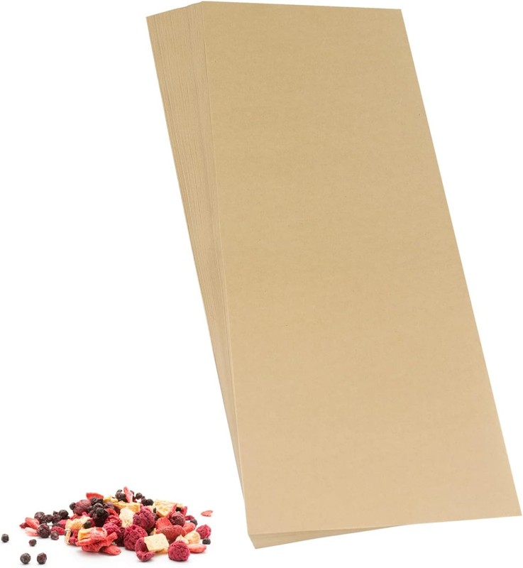 150 PCS Medium Freeze Dryer Paper Mats for Harvest Right Brown