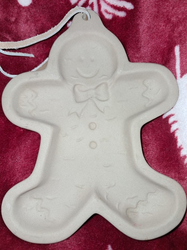 Gingerbread Man COOKIE Stone PRESS NEW DEBCO 1998