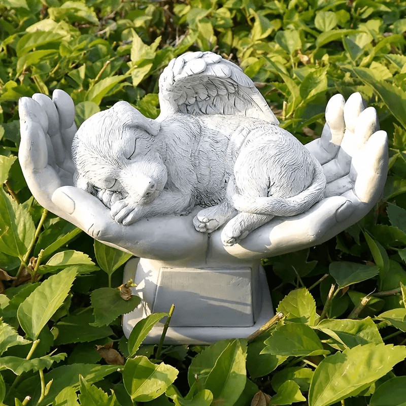 pet memorial statue Resin, plaster, beeswax candle, soap mold gallery