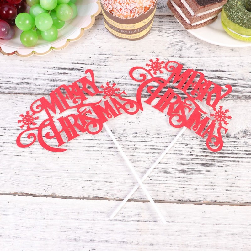 Cake Decorating Snowflake Shape Picks For Bakers And Party Hosts 12Pack gallery