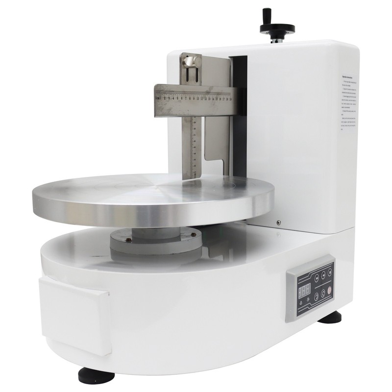 110V 4-12inch Cake Cream Spreading Coating Smearing Machine White 200W gallery