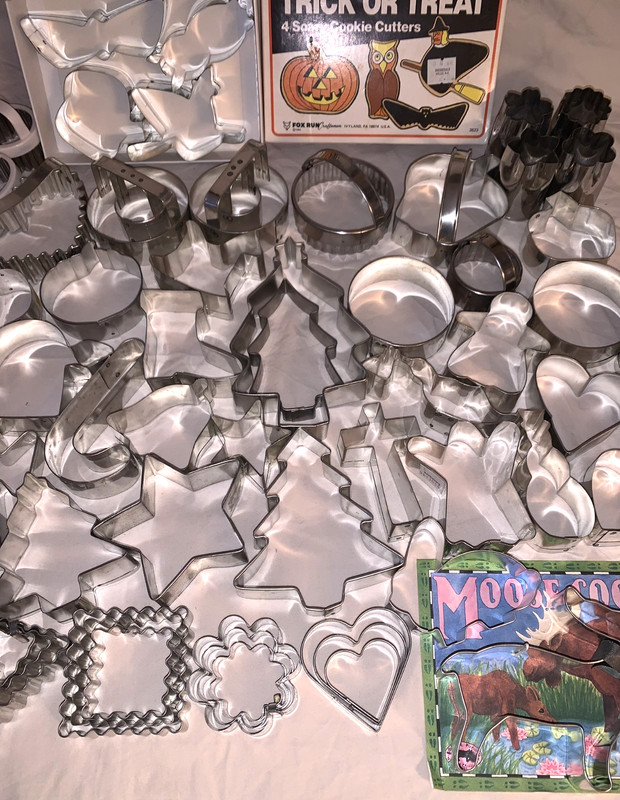 Great Big Lot Cookie Cutters Many Many Designs gallery
