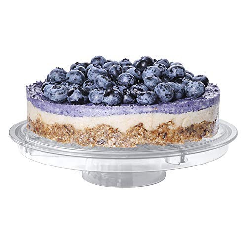 Cake Stand with Dome Cover, 6-in-1 Multi-Purpose Use, Cake Stand with Lid,... gallery
