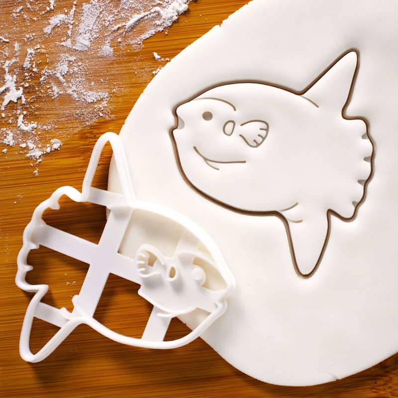 Sunfish Cookie Cutter – under the sea marine biology ocean scuba diving mola