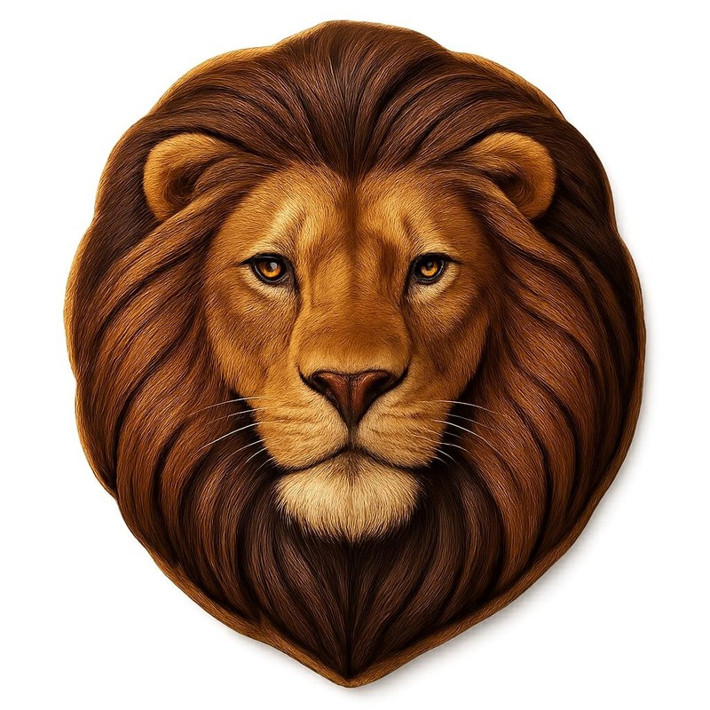 Majestic Mane Lion Cookie Cutter-4x3.5" Creative Kitchen Baking Tool gallery
