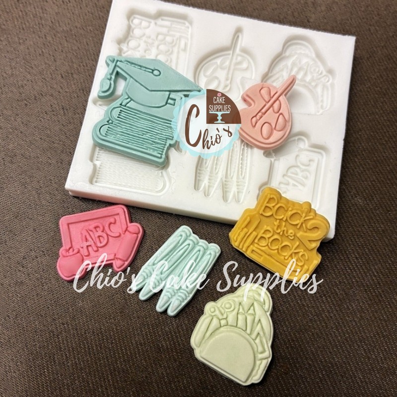 School-Themed / Graduation Silicone Mold