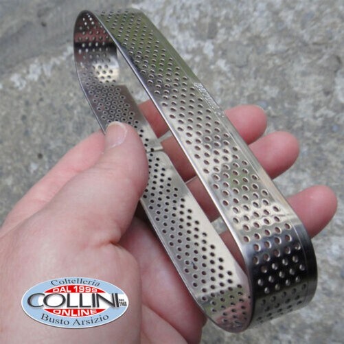 Pavoni - Band Stainless Micropore Single Portion Oval - Dim. 78 x 1 7/16in Xh gallery