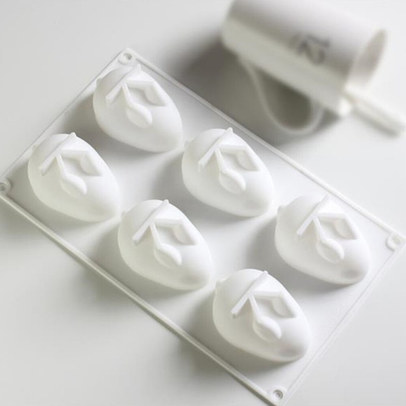 6Hole Silicone Mold 3D Rabbit Shape Cake Mold Mousse Dessert Molds Bakings gallery