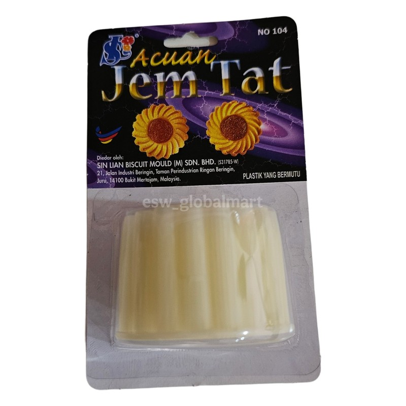 Pineapple Tart Jam Marmalade Cookies Cutter Thumbprint Biscuits Mold (No.104)