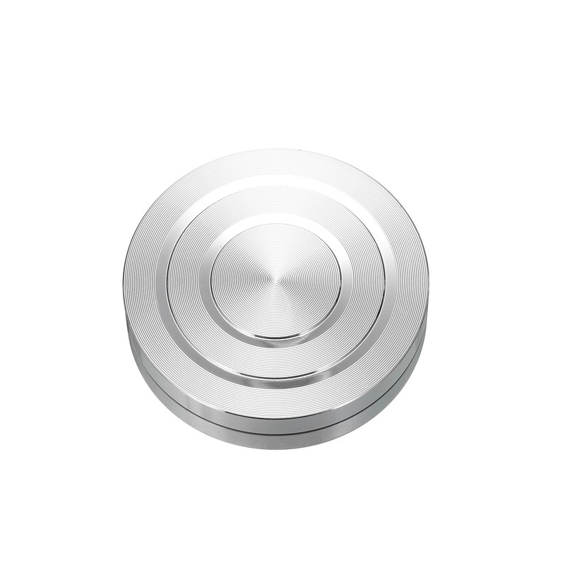 2.4″ Rotating Swivel Stand with Steel Ball Lazy Susan Two Sided Groove 0.59″